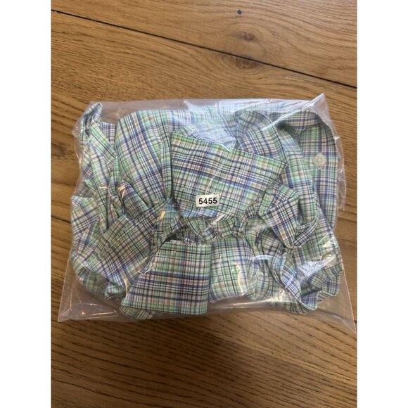 Ralph Lauren Plaid Performance Shirt Size Large Button Down Men Shirt Cotton - Picture 12 of 12